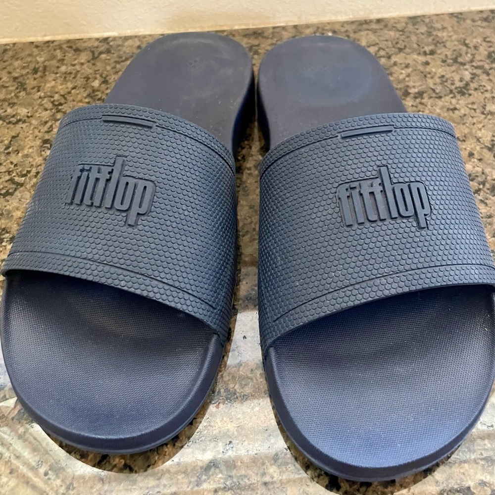 FitFlop Navy Blue Slides